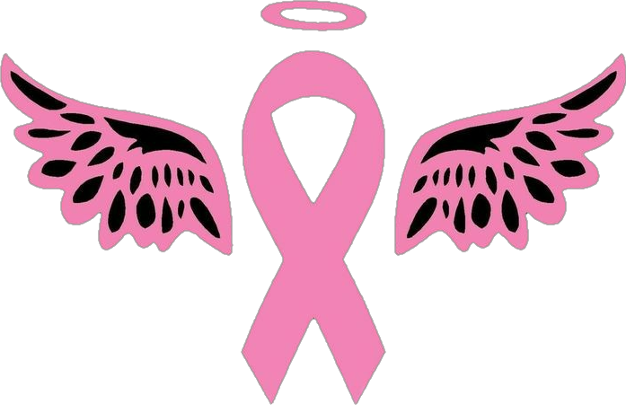 #pink #pinkribbon #breastcancer #ribbon - Emblem Clipart (697x451), Png Download