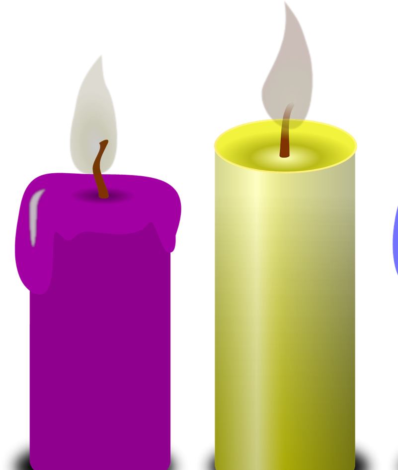 Advent Candle Clipart (1024x1024), Png Download