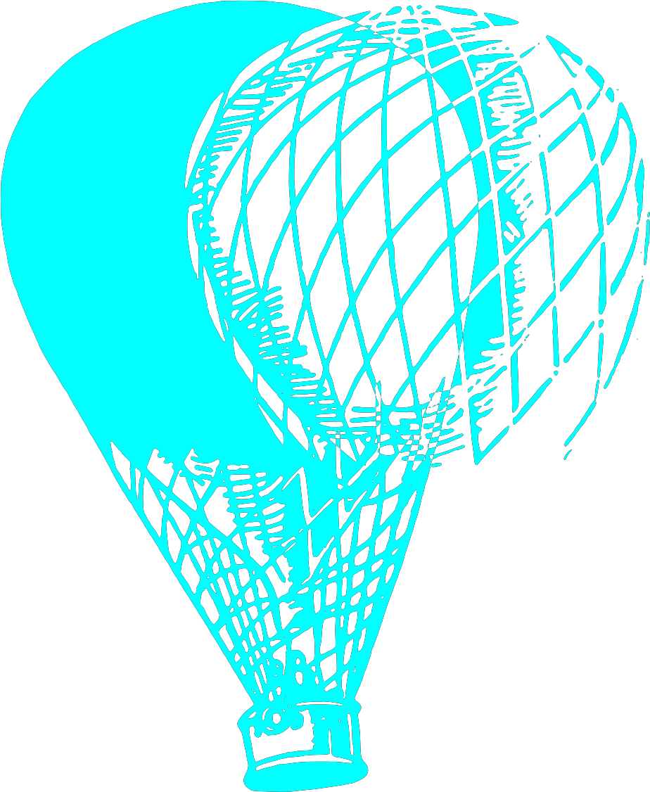 Old Hot Air Balloon Clipart (1600x1600), Png Download