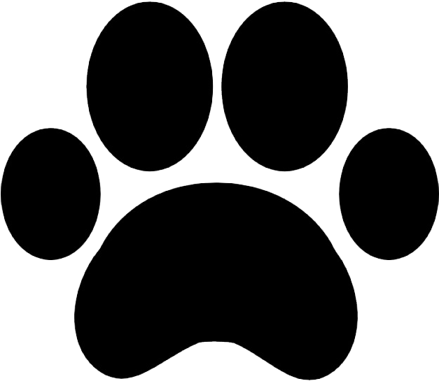 Dog Paw Pet Sticker - Dog Paw Png Clipart (626x626), Png Download