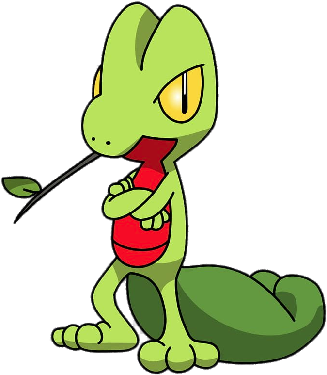 Pokemon Treecko Clipart (728x803), Png Download