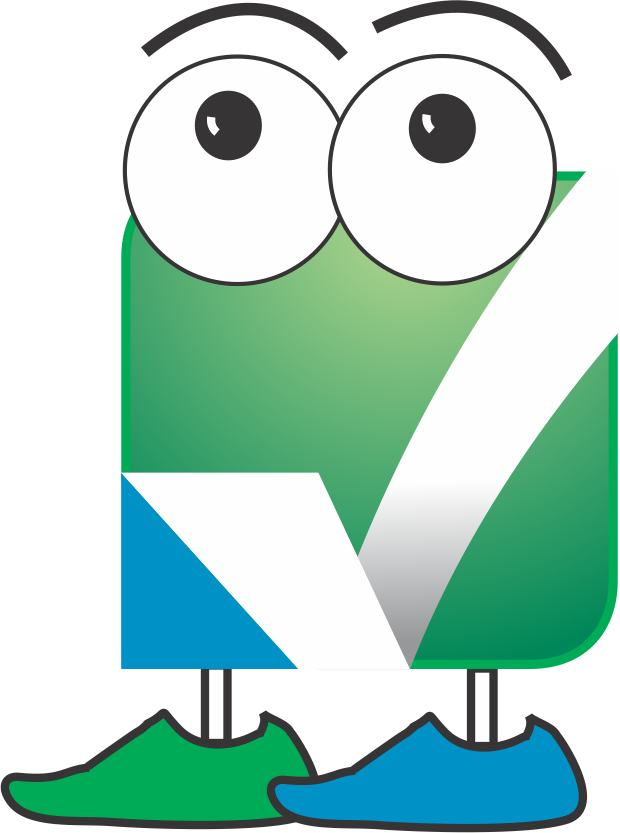 About Our Company - Check Mark With Eyes Clipart (620x833), Png Download