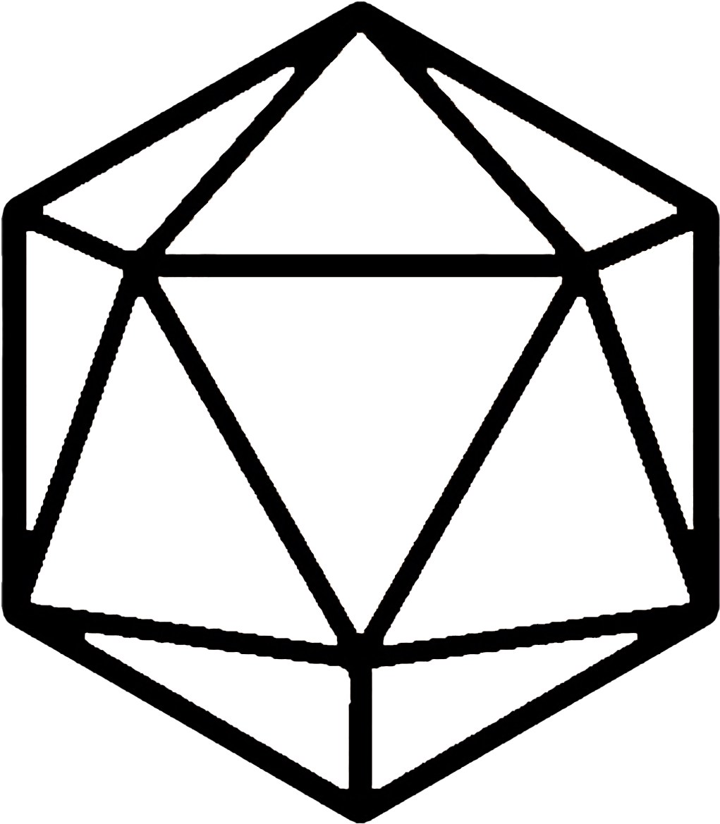 20 Sided Dice Png, Picture - Transparent 20 Sided Dice Clipart (1021x1169), Png Download