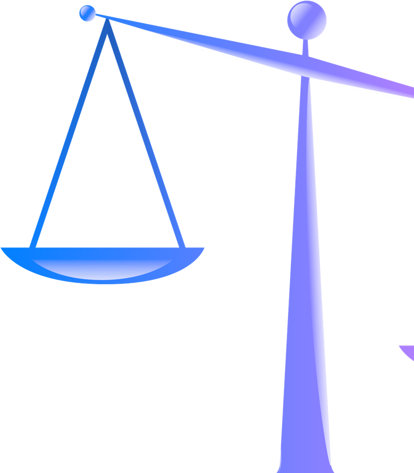 Scale Of Justice Cartoon Clipart (1024x1024), Png Download