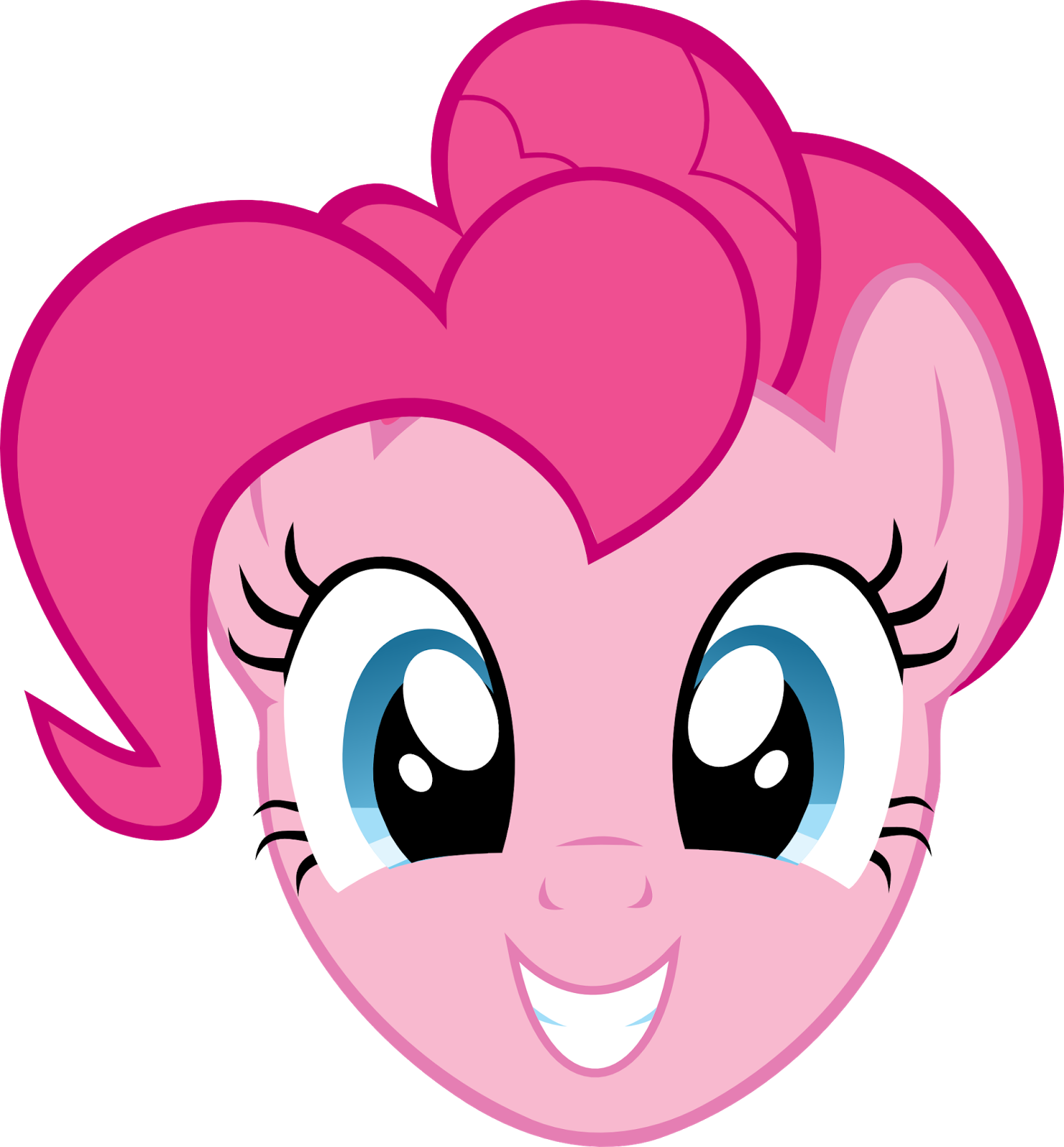 My Little Pony Cara Clipart (1485x1600), Png Download