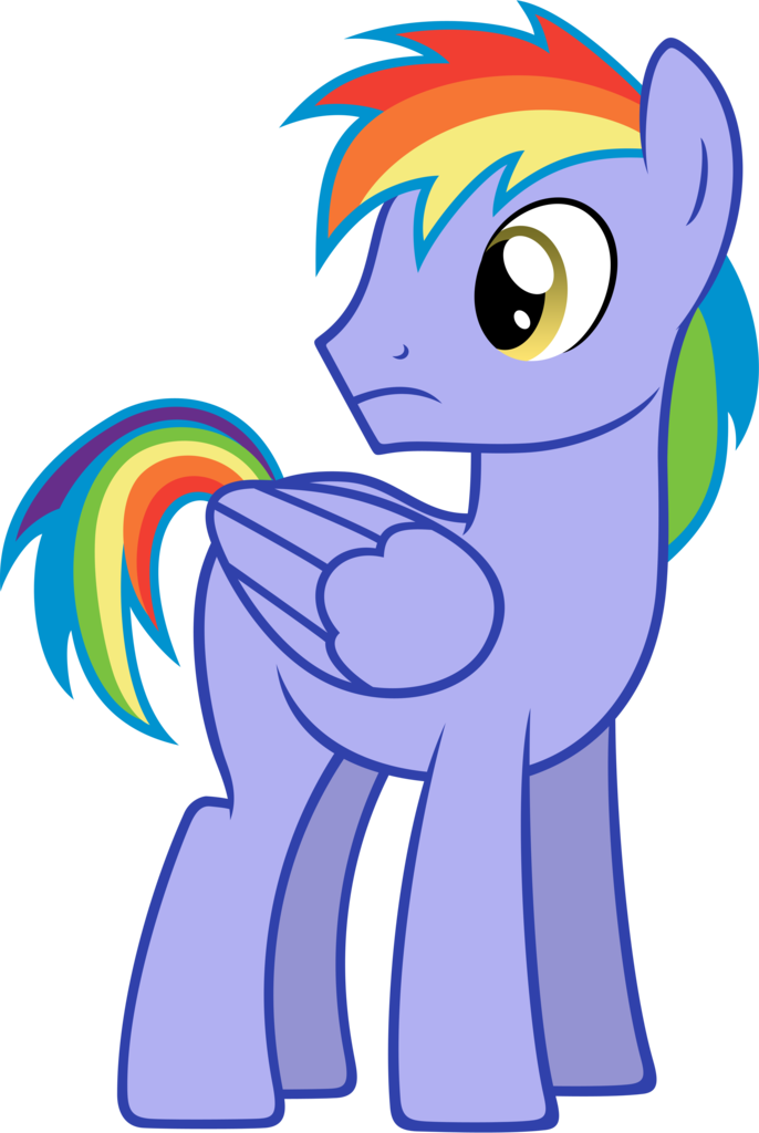 Transparent My Little Pony Rainbow Dash Png - My Little Pony Hot Rainbow Dash Clipart (686x1024), Png Download