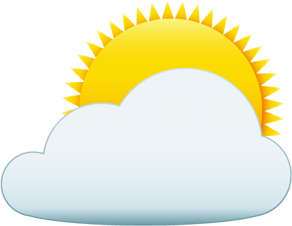 Weather Animated Clipart - Clip Art - Png Download (600x561), Png Download