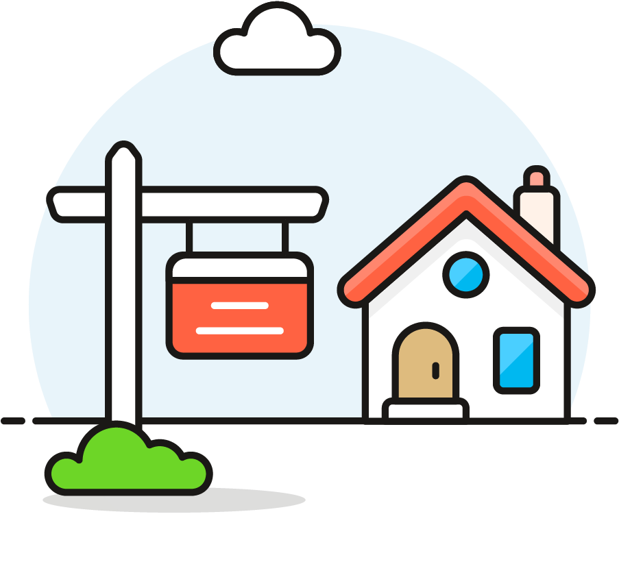 Real Estate Icon Ng Clipart (1025x1148), Png Download