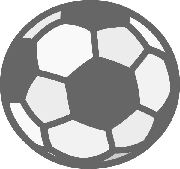Football Sport Clip Art - Soccer Ball Icon White - Png Download (600x565), Png Download