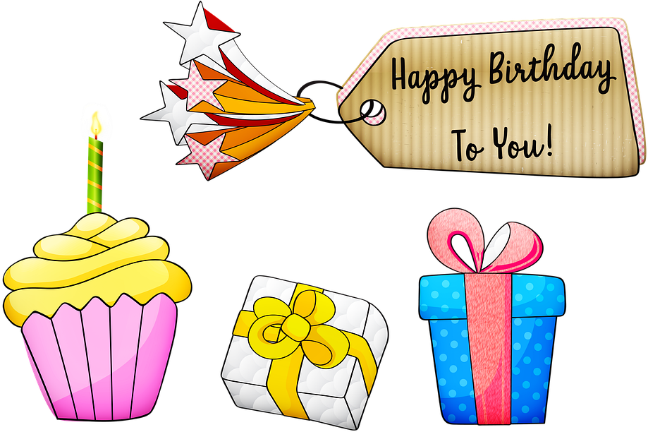 Birthday Gift Ideas - Png Cumpleaños Clipart (960x624), Png Download