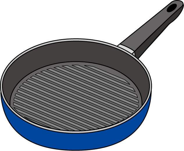Group Cookware Clip Art - Clipart Image Of Pan - Png Download (633x521), Png Download
