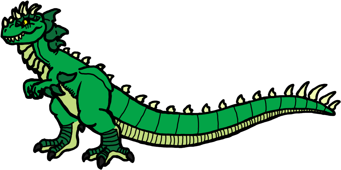 Crocodile Clipart Atomic Theory - Illustration - Png Download (1280x640), Png Download