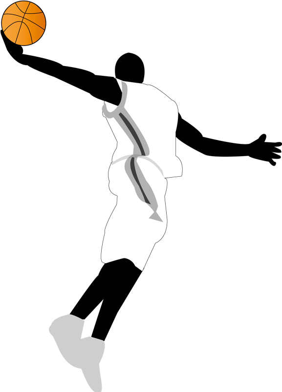 Vector Graphics Basketball Clip Art Sports Image - Basketball Vector Free - Png Download (800x800), Png Download