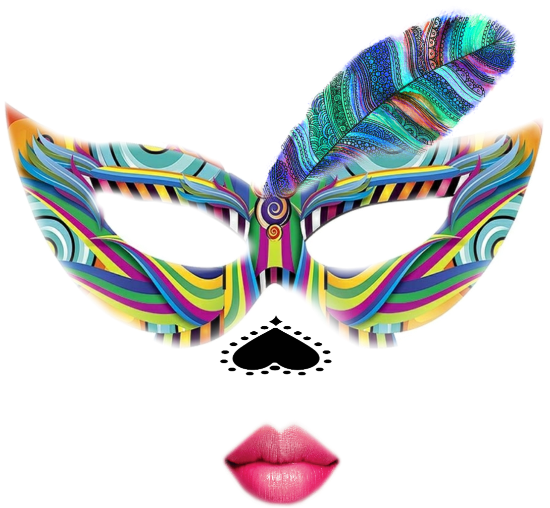 #mask #carnival #carnaval #mascara #folia - Enfeites Para O Carnaval Clipart (1773x1773), Png Download