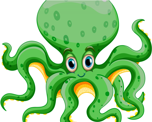 Cartoon Sea Creatures Png Clipart (640x480), Png Download