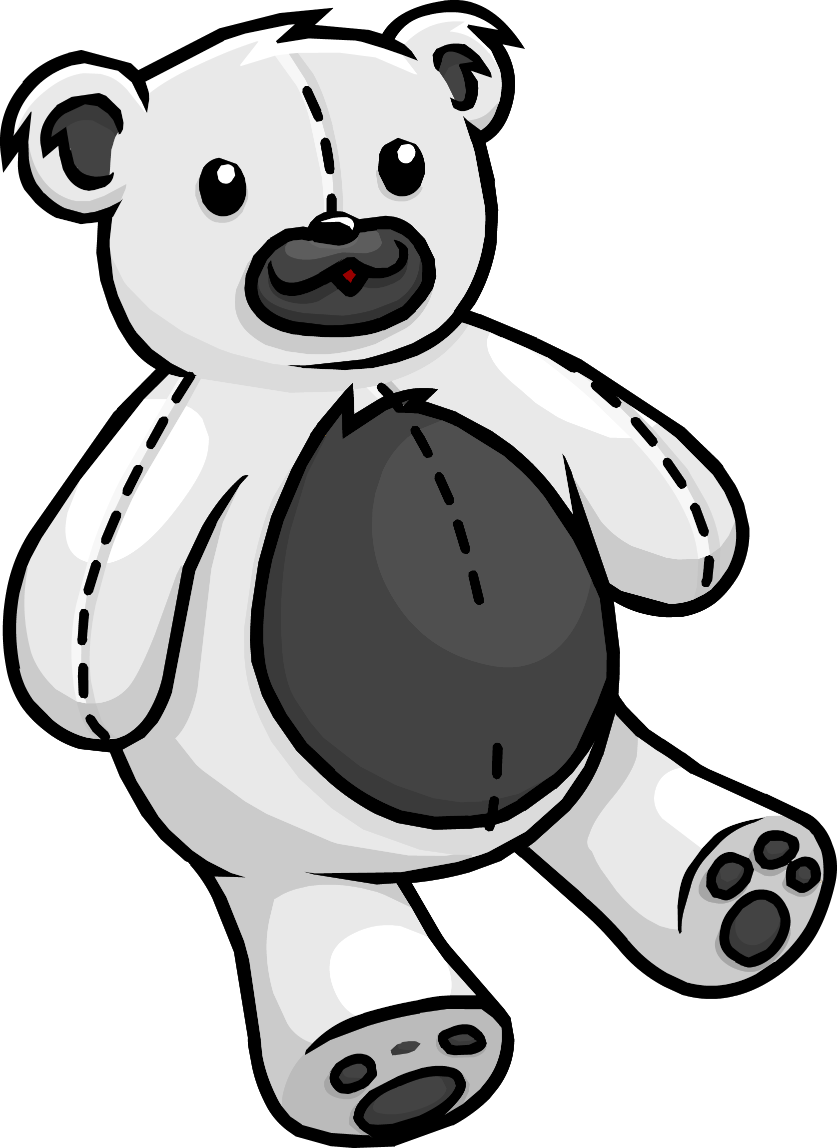 Club Penguin Rewritten Wiki - Club Penguin Online Teddy Bear Clipart (1675x2297), Png Download