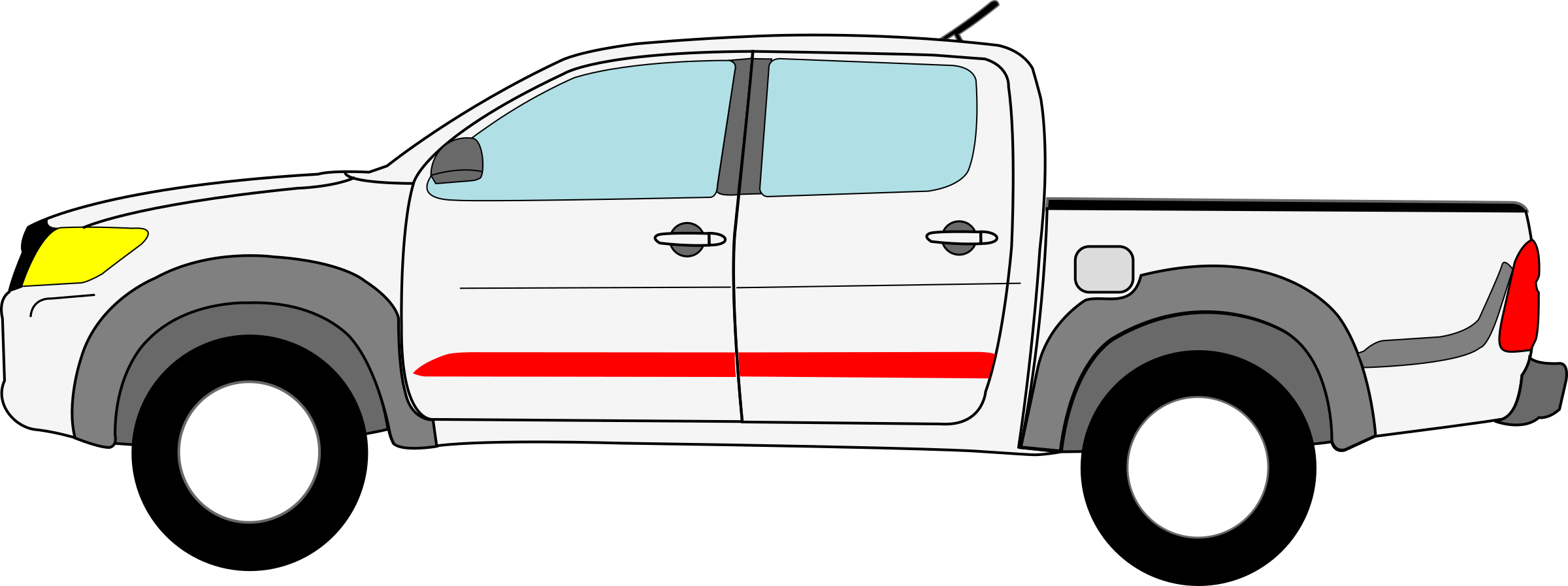 Toyota Cliparts - Png Download (2400x897), Png Download