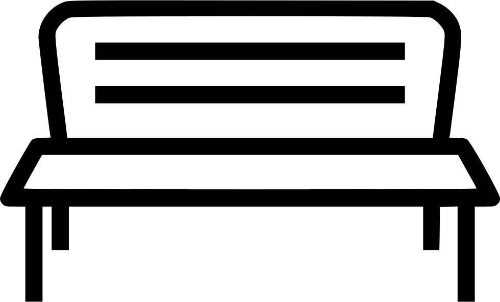 Garden Bench Png - Bench Clipart Transparent Png (980x592), Png Download