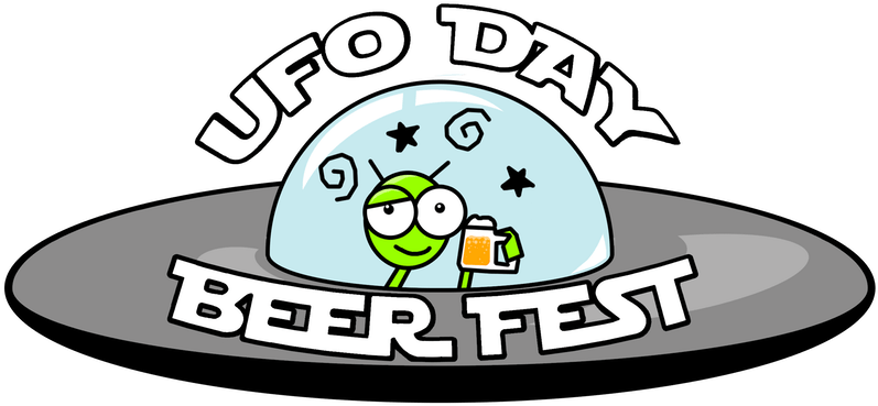 Belleville Ufo Day Beer Fest Clipart (800x400), Png Download