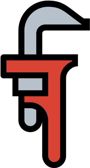 Pipe Wrench Plumbing Logos Clipart (567x567), Png Download