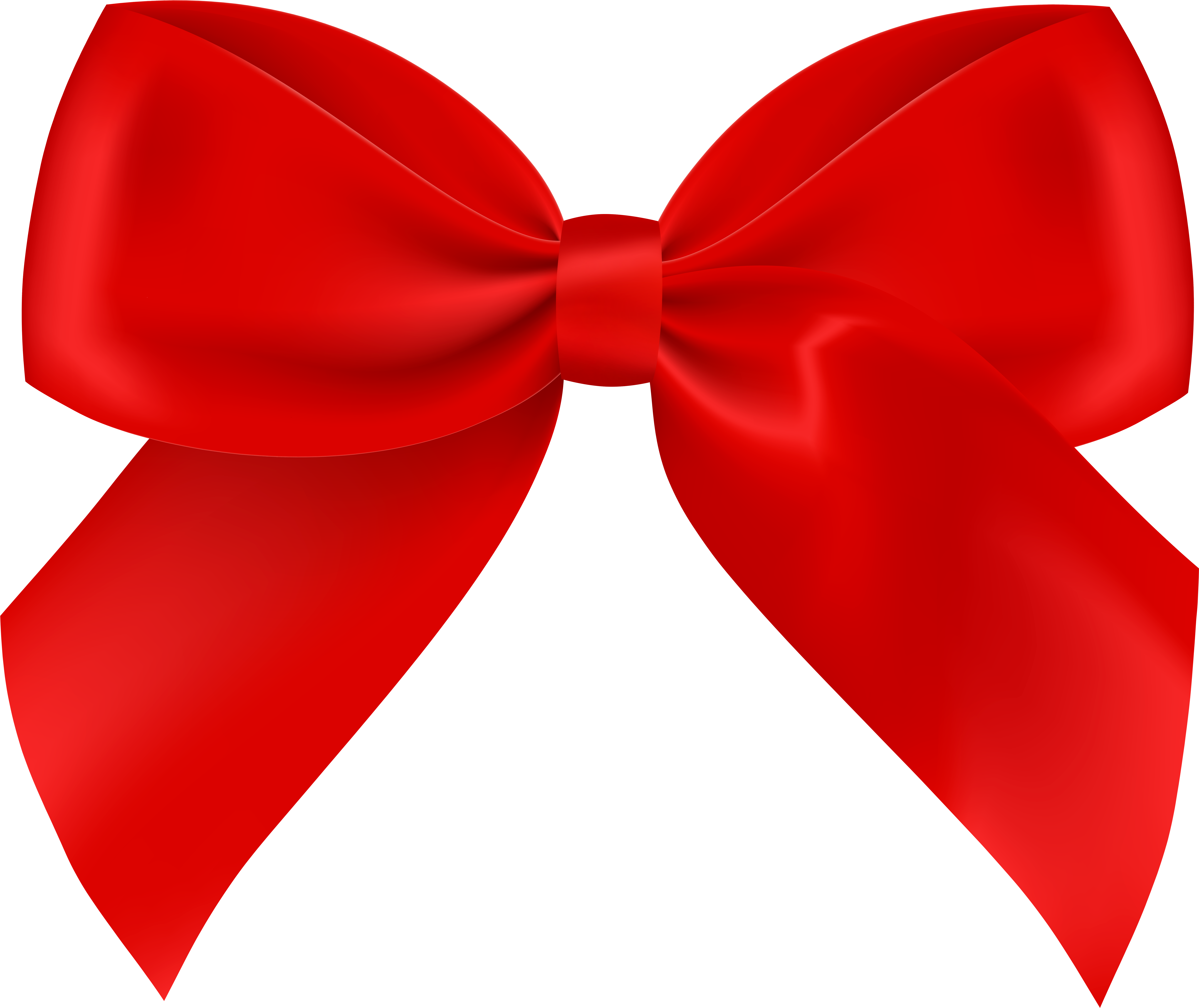 Red Cute Bow Png Clipart Transparent Png (8000x6741), Png Download