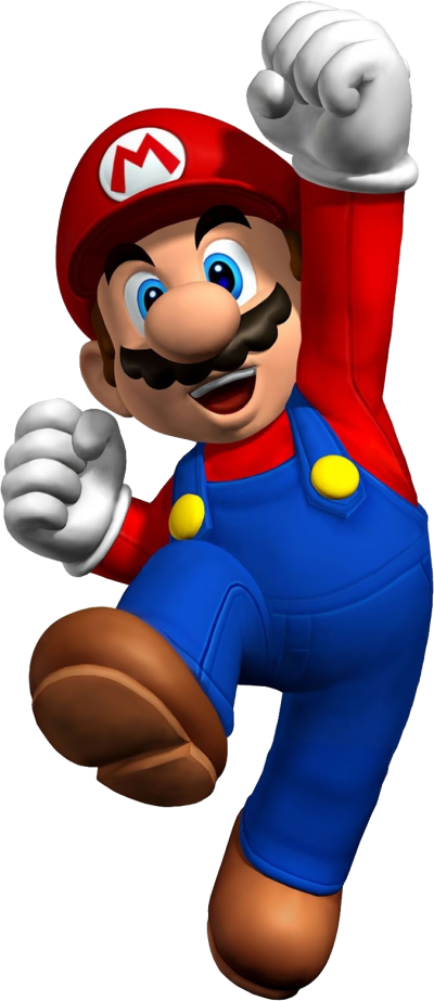 Super Mario Png Clipart (400x923), Png Download
