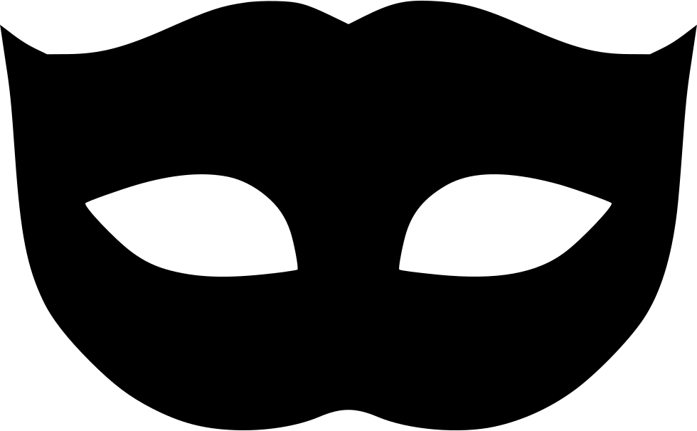 Privacy Mask Clipart (980x606), Png Download