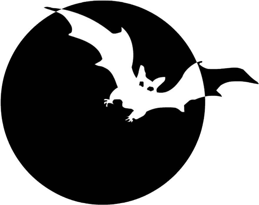 Halloween Silhouette Clip Art - Happy Halloween Clipart Black And White - Png Download (900x768), Png Download