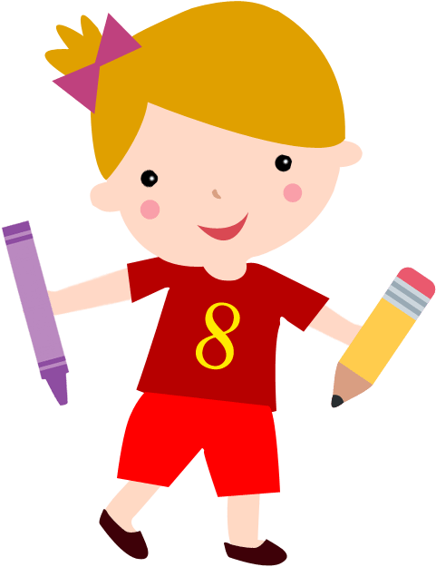 Singapore Clipart Star - 5 Year Old Cartoon - Png Download (623x761), Png Download