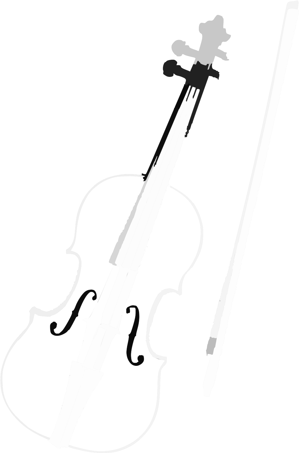 Violin Clipart (1600x1600), Png Download