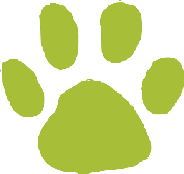 Paws Svg Clip Arts - Animal Footprints - Png Download (600x567), Png Download