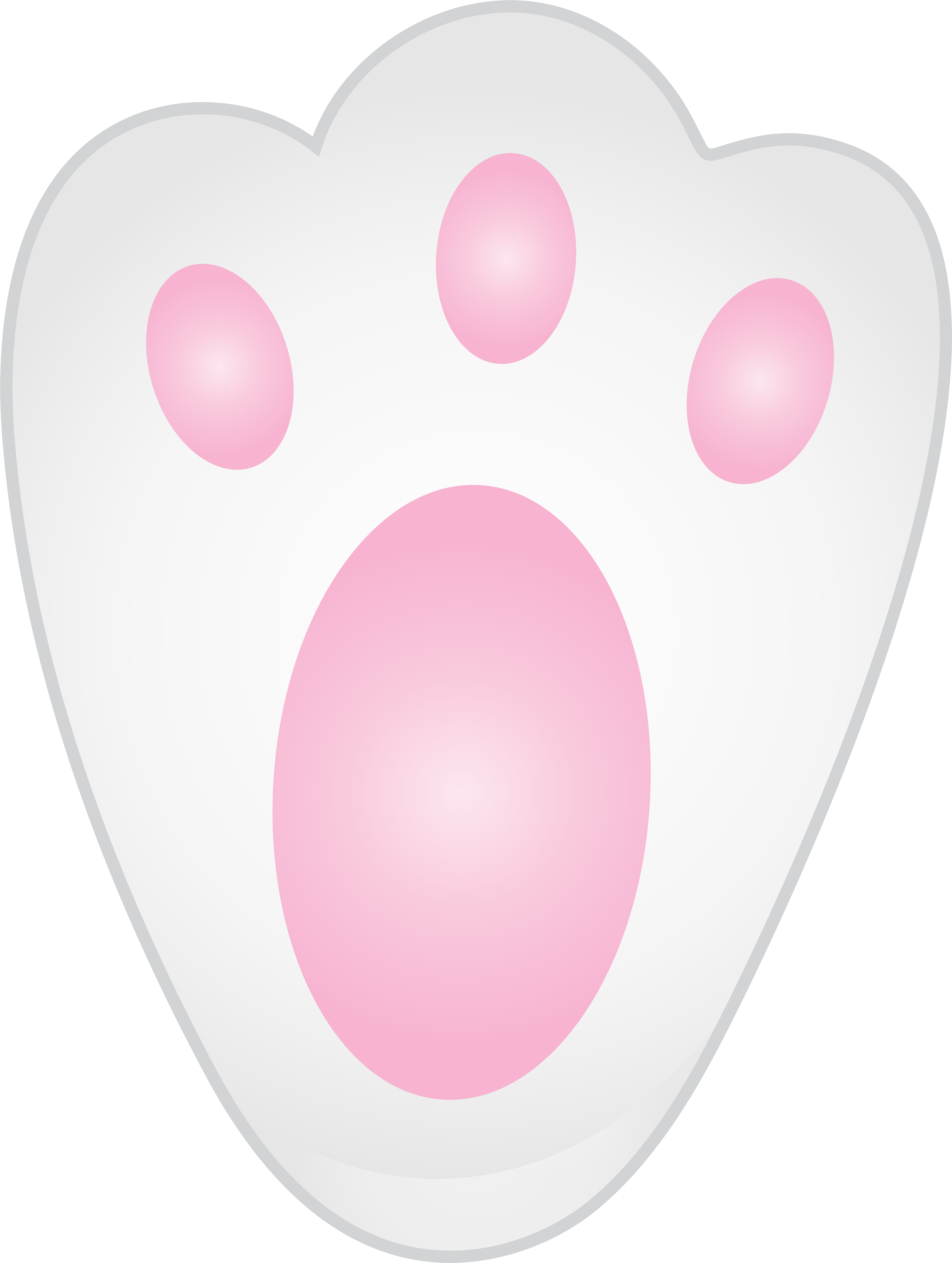 Pink M Balloon Rtv Pink Clipart (6055x8000), Png Download
