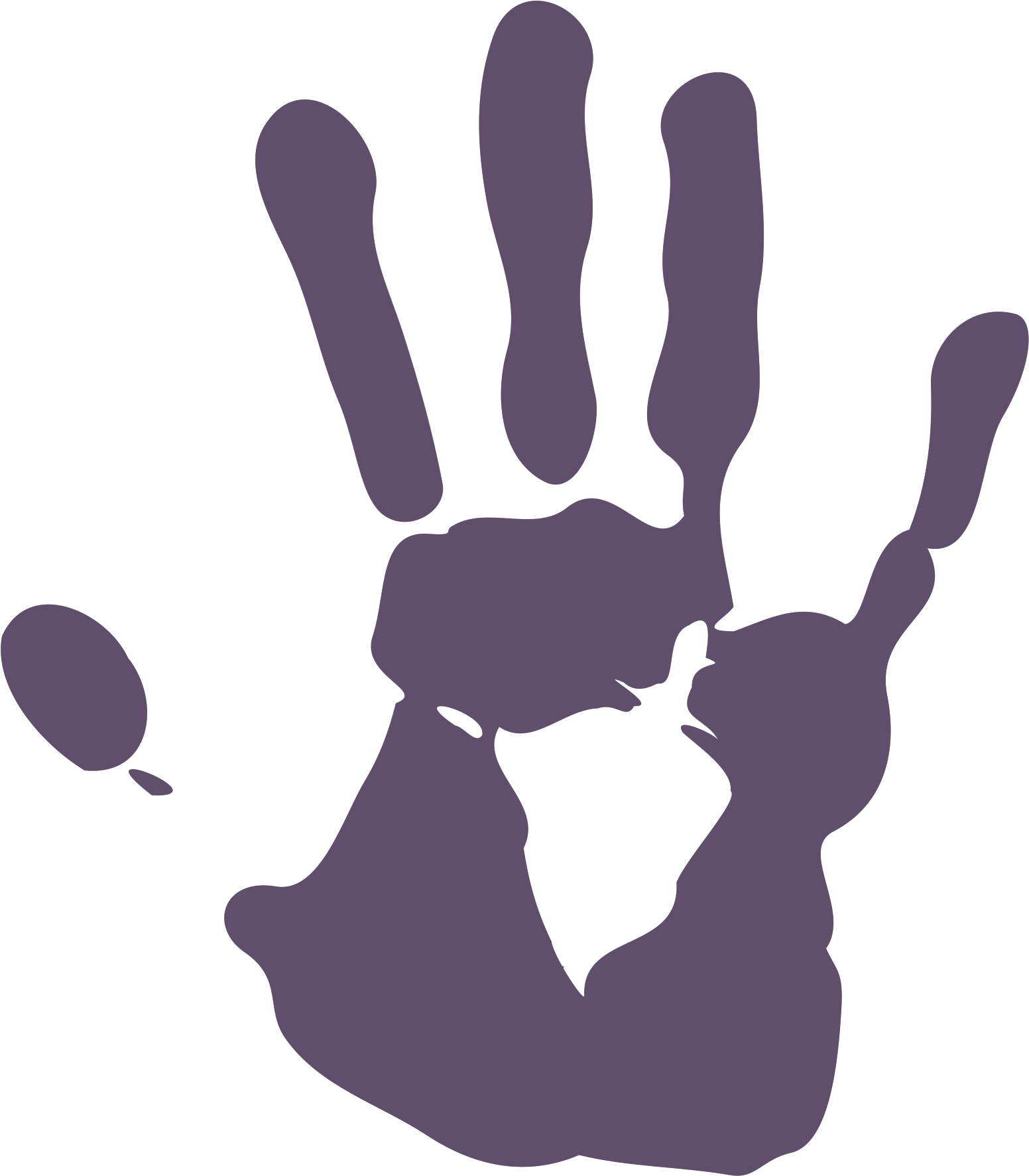 Paw Print Outline Svg Clip Arts - Five Principles Mental Capacity Act - Png Download (1600x1776), Png Download