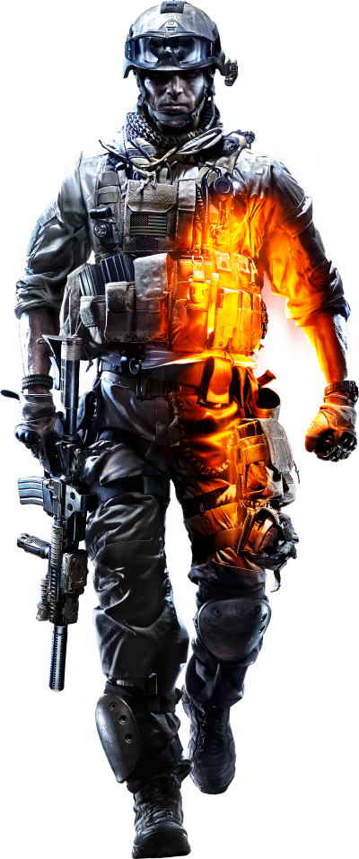 Battlefield Png Clipart (400x957), Png Download