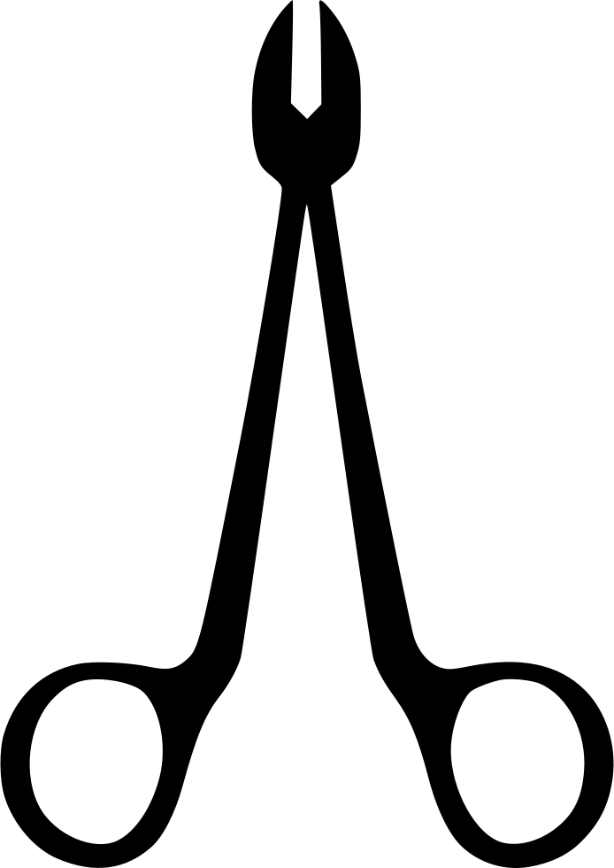 Pliers Scissors Compact Clipart (694x980), Png Download