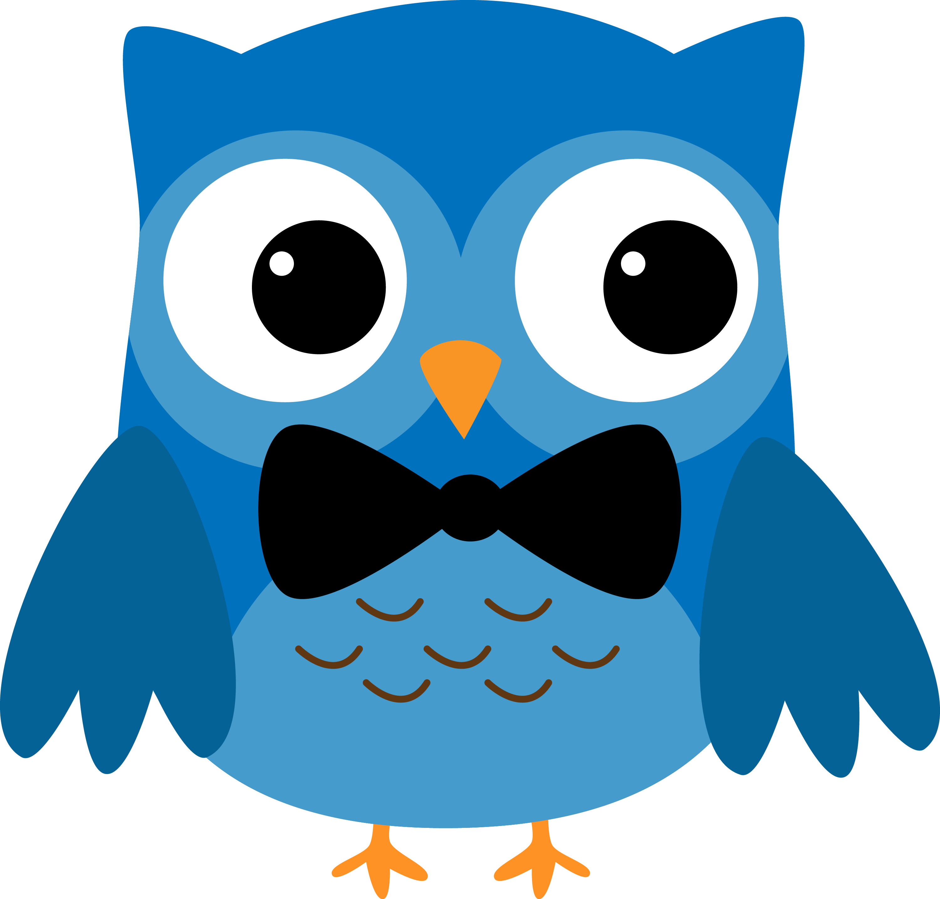 Owl Birthday Clip Art , Png Download - Birthday Owl Clipart Png Transparent Png (3000x2869), Png Download