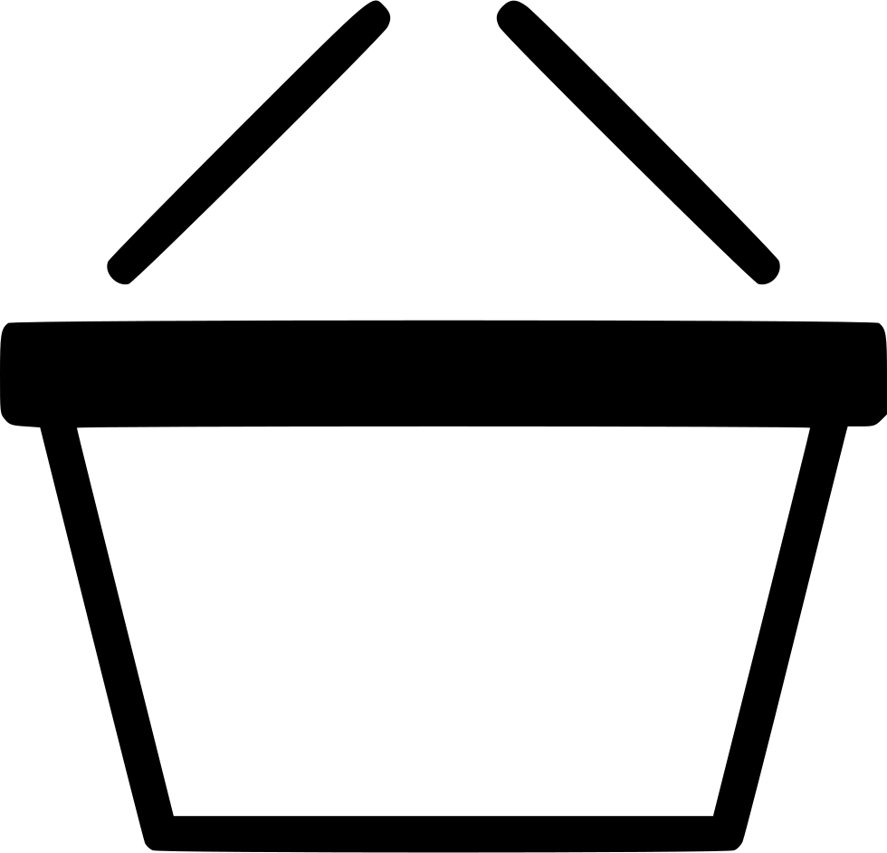 Basket Shop Buy Empty - Basket Png Icon Clipart (980x942), Png Download