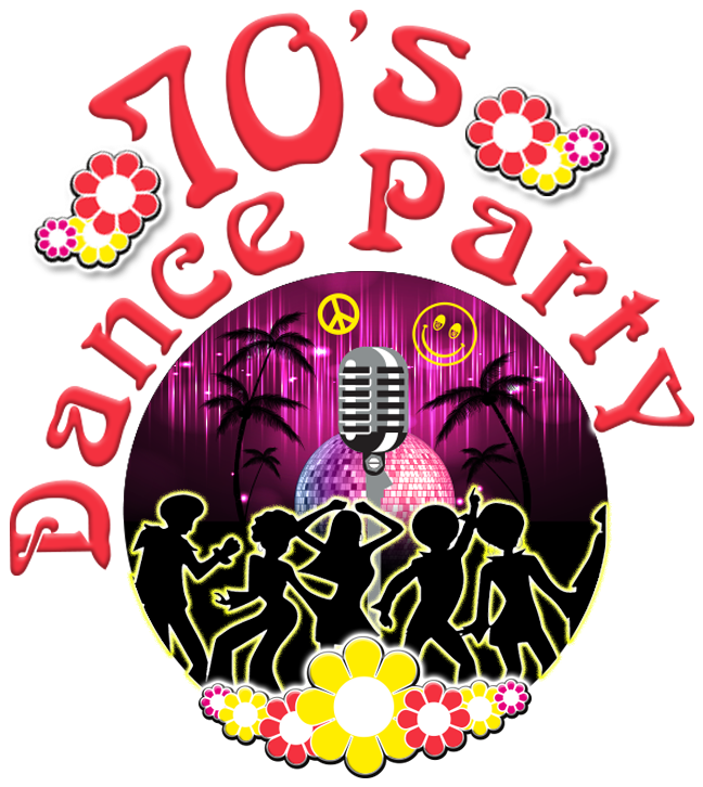 Transparent 70"s Disco Clipart - 70s Party Logo Transparent - Png Download (648x726), Png Download
