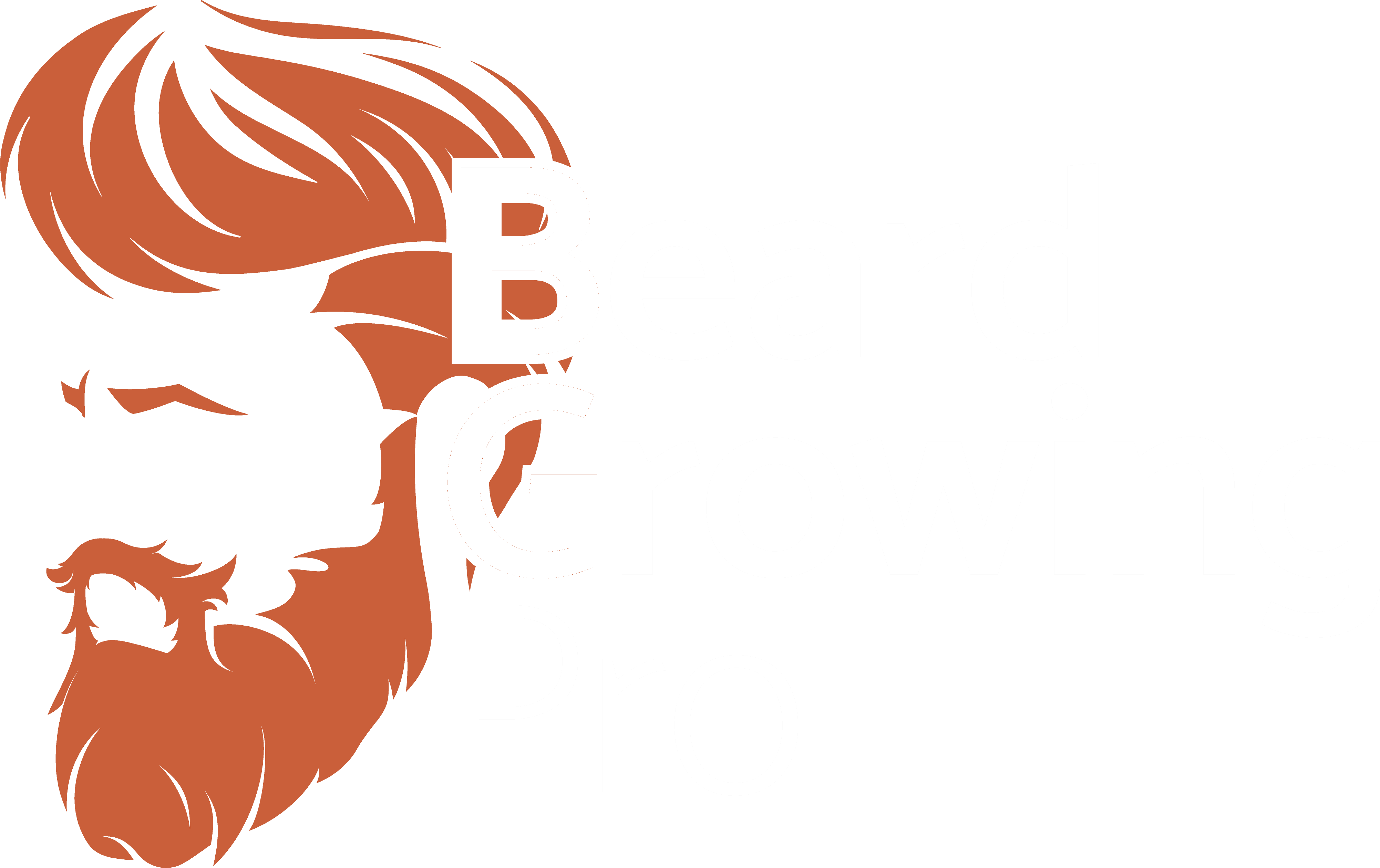 Beard Growing Pro - Hair Cut Logo Clipart (4006x2521), Png Download