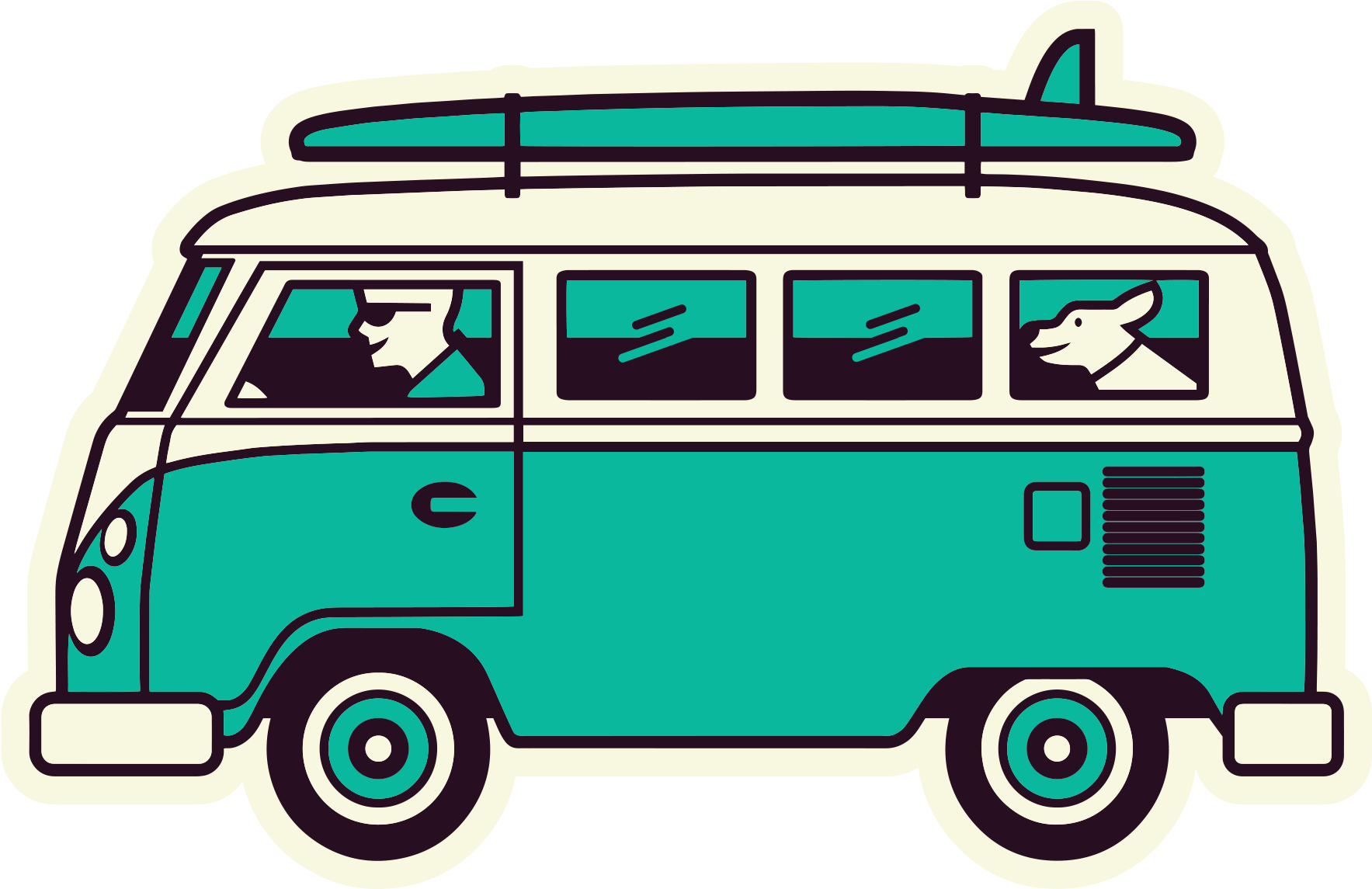 Volkswagen Bus Png PNG Image Collection