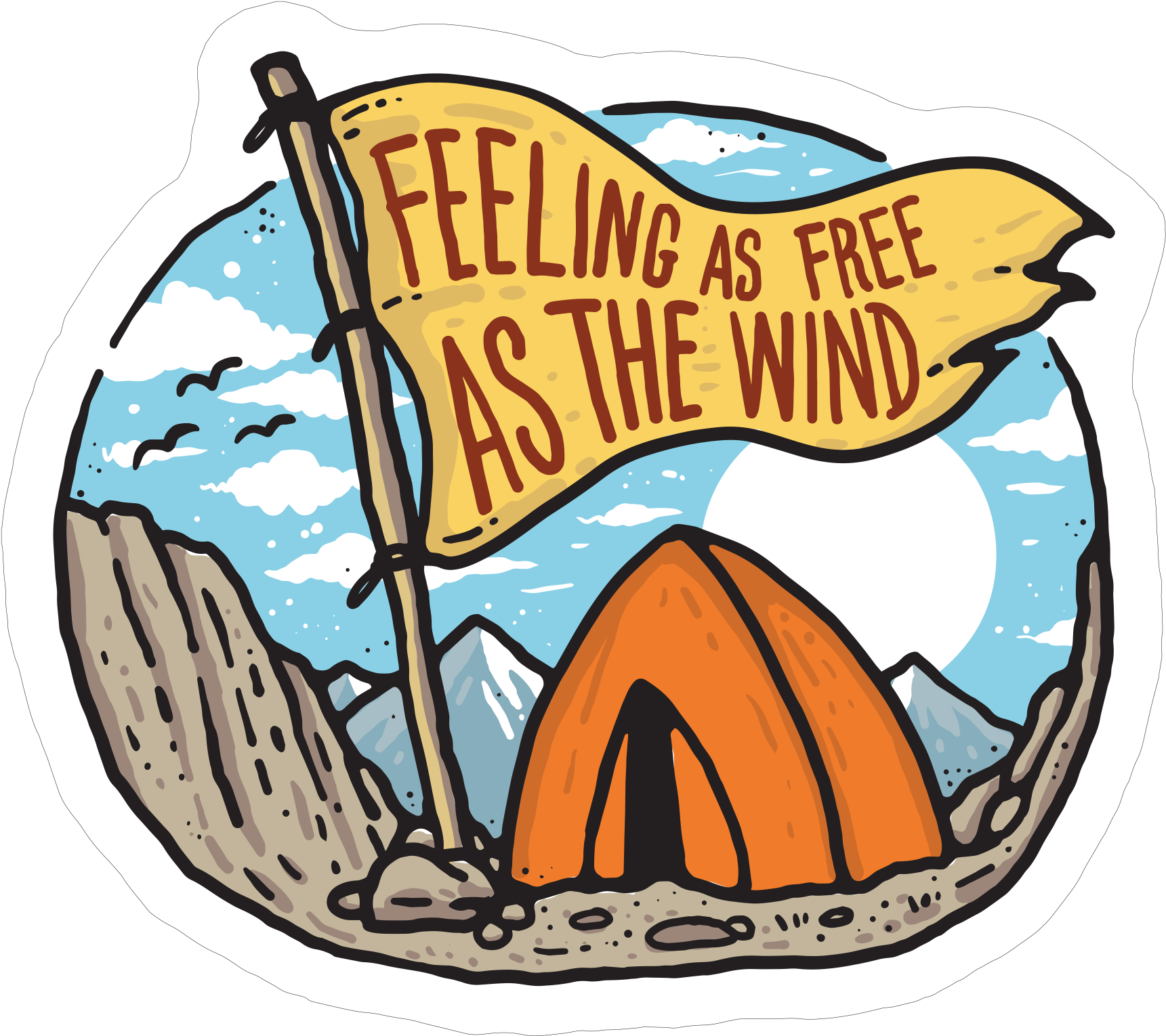 Transparent Free Camping Clip Art - Png Download (1721x1530), Png Download