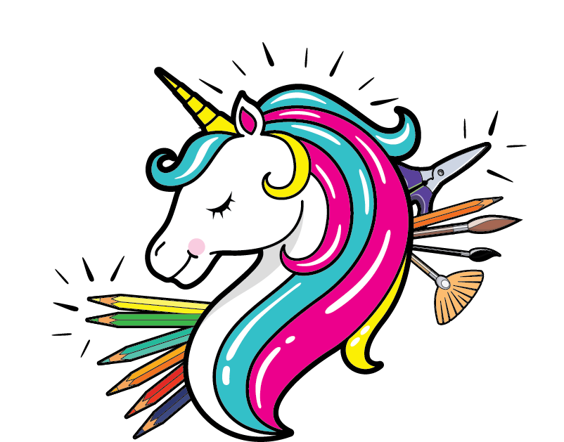Download Transparent Clipart Party Feiern - Colorful Unicorn Head ...