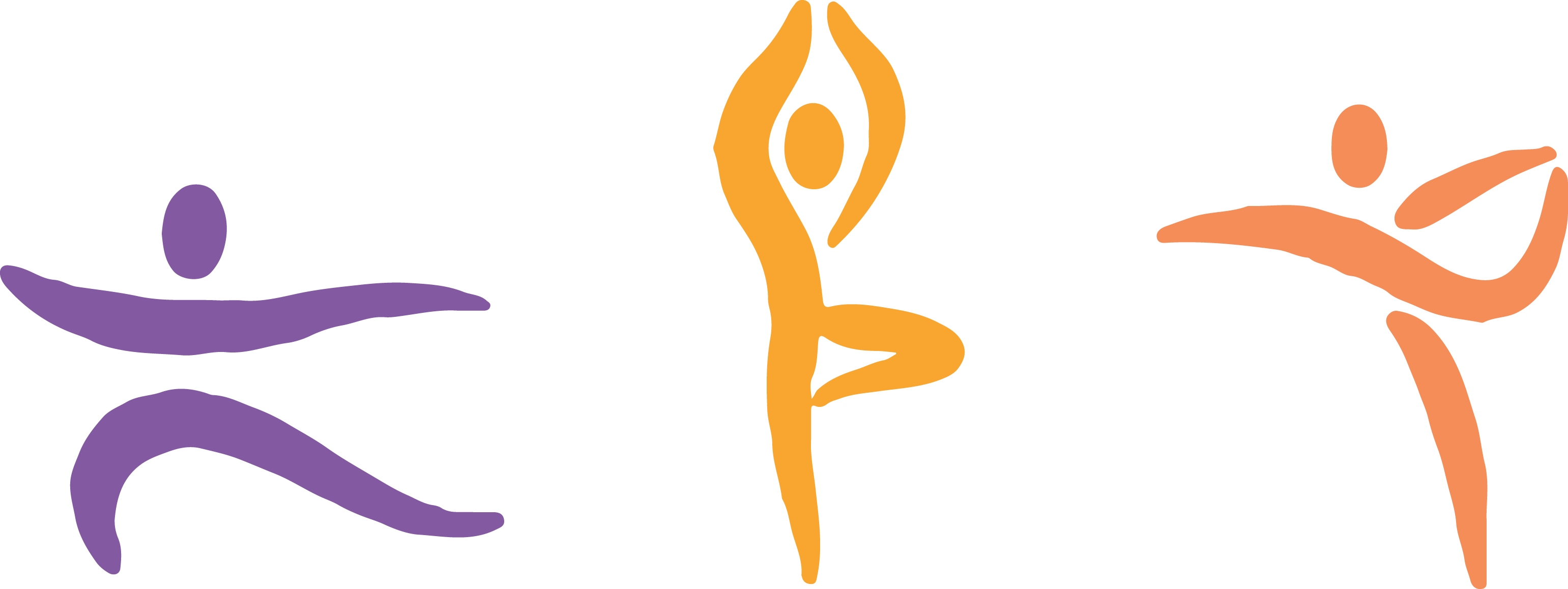 Yoga Clipart - Png Download (3082x1158), Png Download