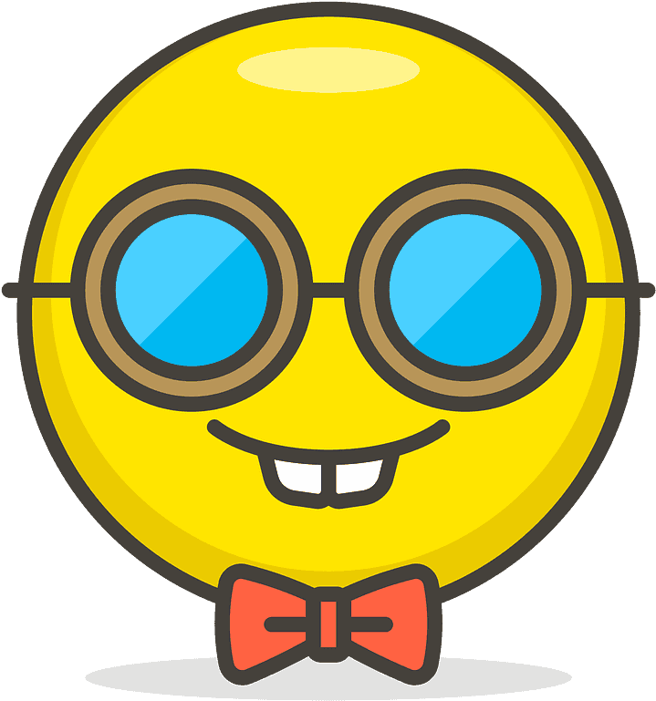 Nerd Face Emoji Clipart Swag Icon Png Download Full Size Clipart