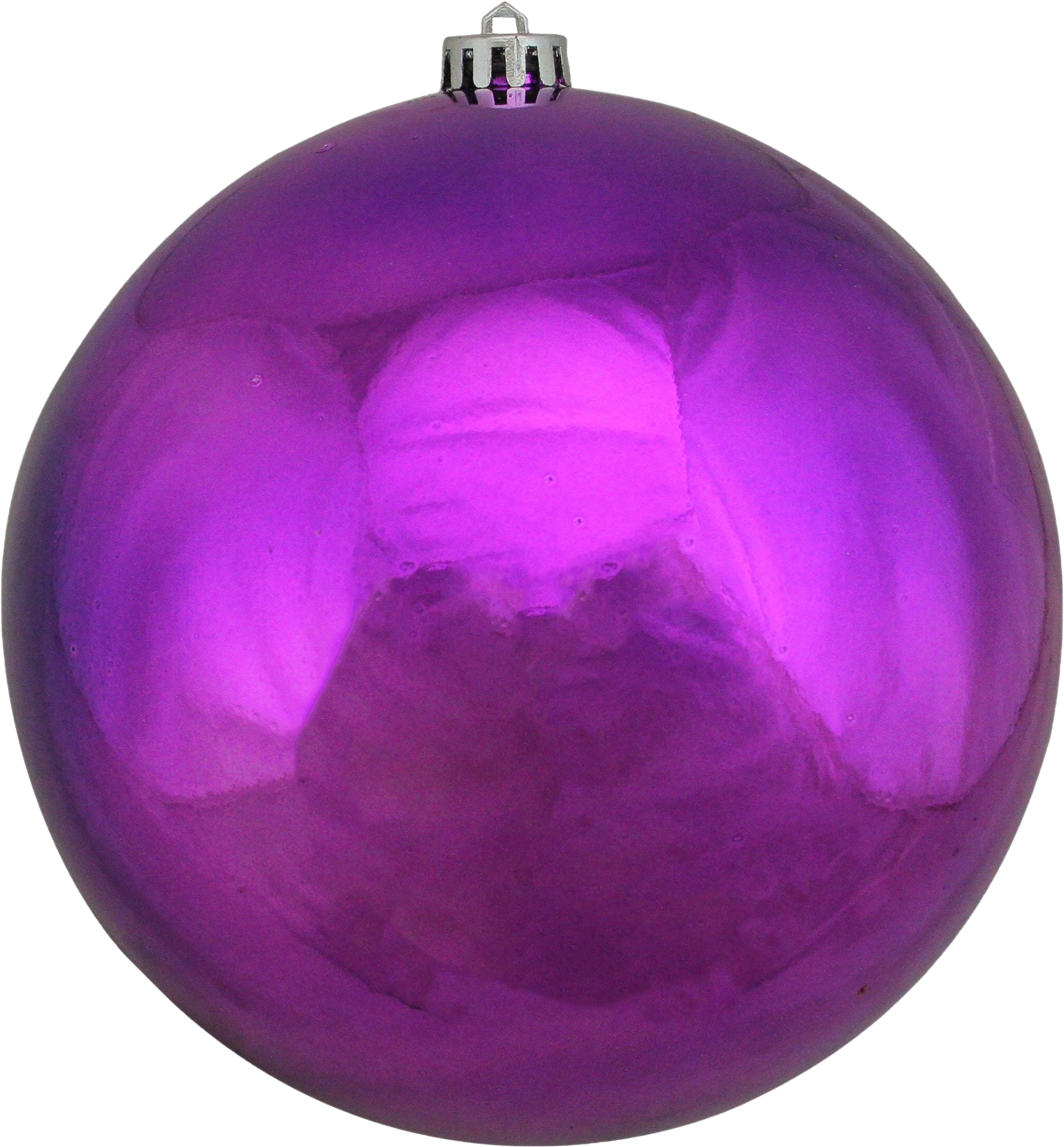 Single Purple Christmas Ball Png Clipart - Christmas Ball Png Clipart Png Transparent Png (2000x2000), Png Download