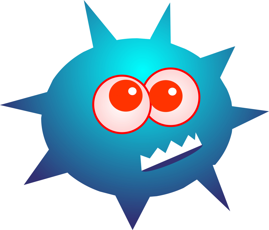 Bacteria Clipart Germ - Coronavirus Worksheet For Kids - Png Download (1024x876), Png Download