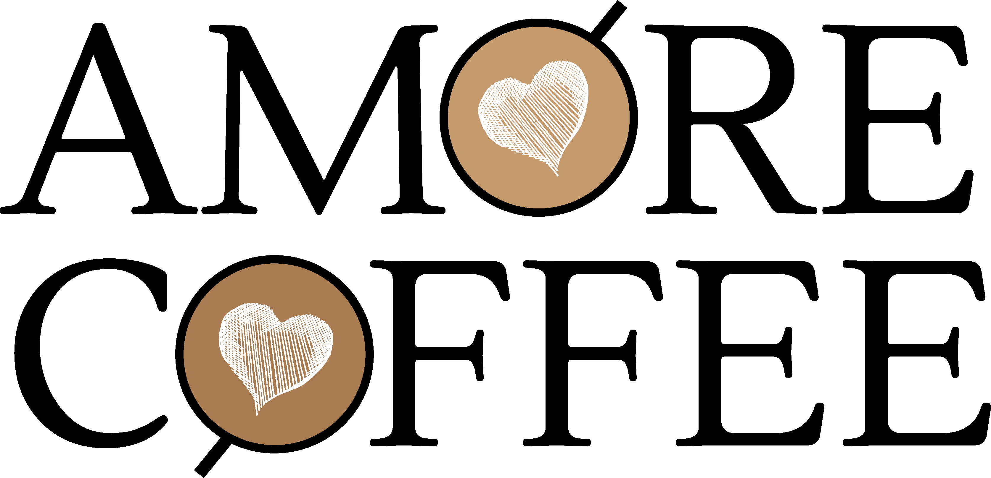 Amora Coffee Logo Transparent Clipart (3348x1617), Png Download