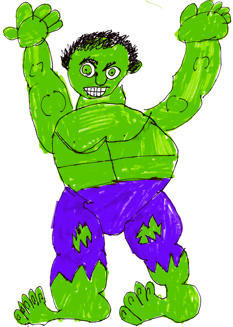 Drawing Hulk Transparent Png Clipart Free Download - Stark Tower Cartoon (800x1123), Png Download