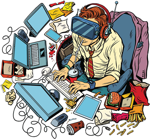 Pop Art On Computer Clipart (600x600), Png Download