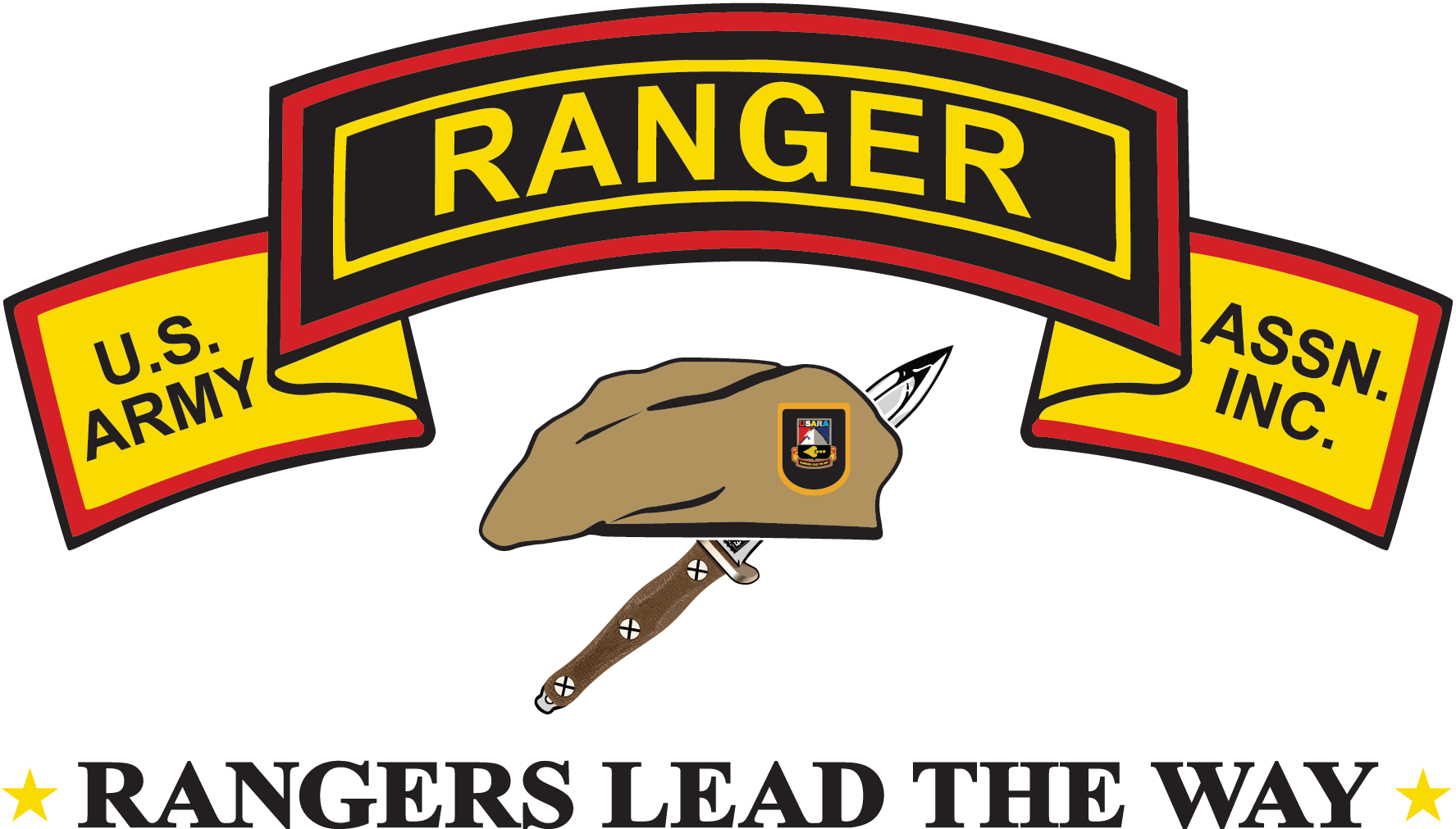 Us Army Ranger Association Clipart (1775x1011), Png Download